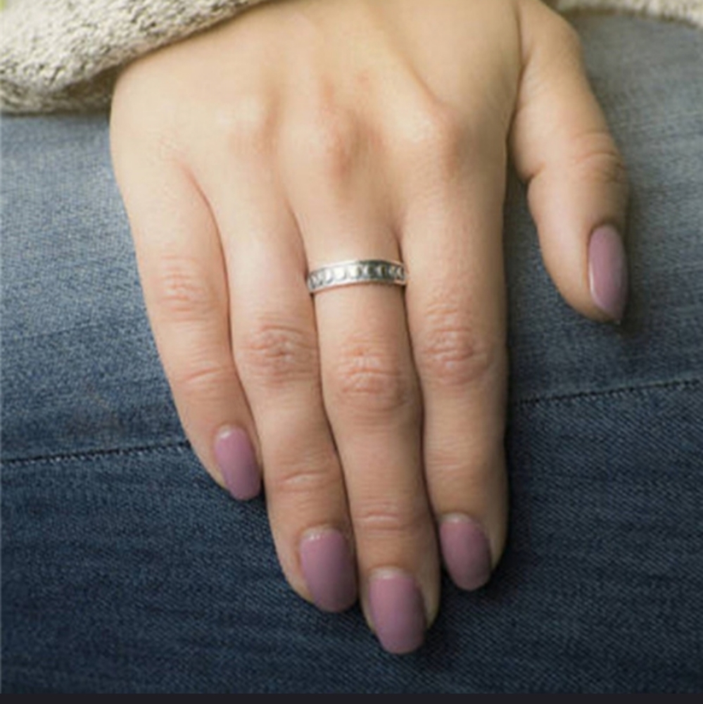 HP!! NWT Moon Phases Sterling Silver Goth Ring! - Picture 9 of 12